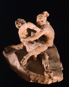 Antonio Canovan (1757-1822) savimalli Cupid and Psyche tekijältä Antonio Canova