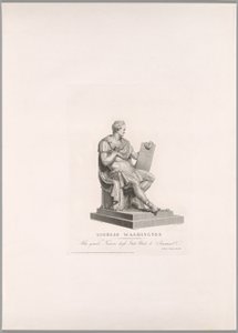 George Washington, etunäkymä, teoksesta Oeuvre de Canova tekijältä Antonio Canova