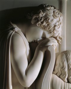 Antonio Canovan (1757-1822) Haron kreivitärten suru, marmorireliefi tekijältä Antonio Canova