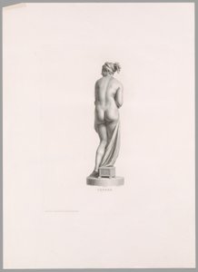 Venus, näkymä takaa, Canovan työstä tekijältä Antonio Canova