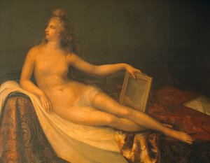 Venus peilillä, Antonio Canova (1757-1822), öljy kankaalle tekijältä Antonio Canova