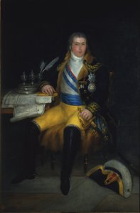 Retrato de don Manuel Godoy tekijältä Antonio Carnicero