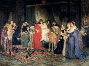 Ferdinand I:n kuolema, Antoni Casanova i Estorachin maalaus tekijältä Antonio Casanova y Estorach