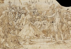 Menuetti, c. 1780 tekijältä Antonio Casanovas Torrents