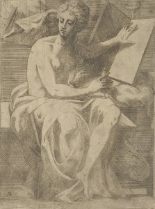 Sibylla, 1540-45. tekijältä Antonio Fantuzzi