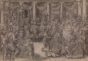 Scipion juhla, 1543. tekijältä Antonio Fantuzzi
