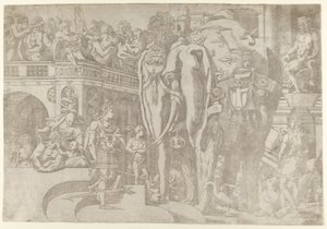 Kuninkaallinen norsu, 1542-45. tekijältä Antonio Fantuzzi