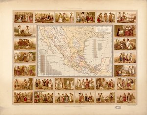 Meksikon yhdysvaltojen maalauksellinen ja historiallinen atlas. LOC 2008621671-5