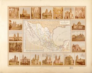 Meksikon yhdysvaltojen maalauksellinen ja historiallinen atlas. LOC 2008621671-6