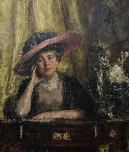 Lady Phillips, 1909. tekijältä Antonio Mancini