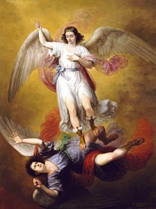 Espanja: La caída de Luzbel Luciferin lankeemus tekijältä Antonio María Esquivel