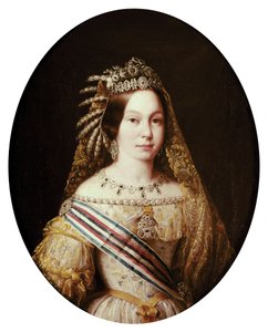Muotokuva Isabella II:sta Espanjan kuningatar