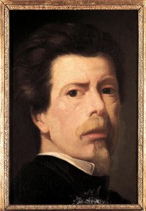 Omakuva. Antonio Maria Esquivel y Suarez de Urbinan (1806-1857) maalaus. öljy kankaalle