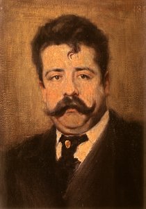 Ruggiero Leoncavallon muotokuva tekijältä Antonio Pasinetti