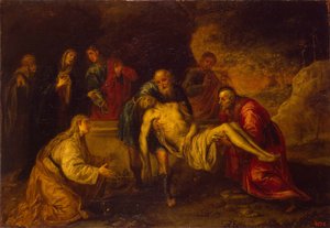 Kristuksen hautaus, vuosien 1640 ja 1650 välillä tekijältä Antonio Pereda y Salgado de