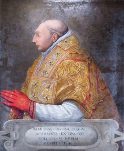 Paavi Martin V Colonnan muotokuva