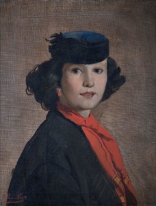 Nerina Badiolin muotokuva, noin 1866.