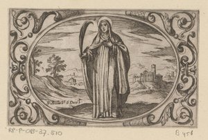 H. Asella Romeinse martelaressen (sarjan nimi) Imagini di moltes vergini Rom marttyyrikuolemassa (sarjan nimi) tekijältä Antonio Tempesta