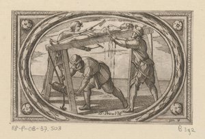 H. Prisca Romeinse martelaressen (sarjan nimi) Imagini di moltes vergini Rom marttyyrikuolemassa (sarjan nimi) tekijältä Antonio Tempesta