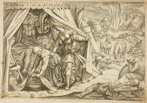 Judith ja Holofernes tekijältä Antonio Tempesta