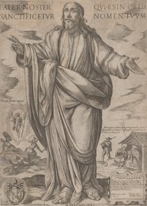 Seisova Kristus, siunaus 