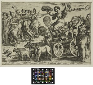 Neljä vuodenaikaa: Kevät, 1592 tekijältä Antonio Tempesta