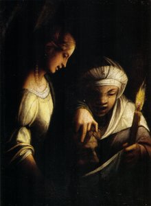 Judith ja hänen palvelijansa tekijältä Antonio da Correggio