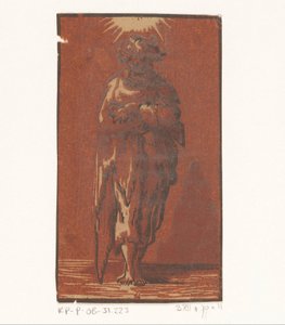 Pyhä Juudas Taddeus Kristus ja kaksitoista apostolia (sarjan nimi) tekijältä Antonio da Trento (attributed to)