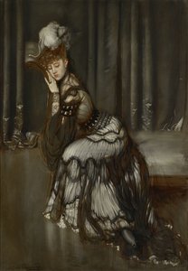 Antonio la Gandaran (1861-1917) maalaus Madame Salvatorista tekijältä Antonio de la Gandara
