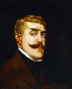 Runoilija Jean Lorrainin muotokuva 1855-1906, n. 1900 tekijältä Antonio de la Gandara
