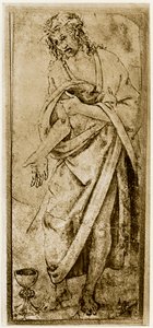 Kristus ja malja, 1913. tekijältä Antonio Pollaiuolo