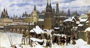 Moskova 1600-luvulla. Kaikkien pyhien silta, 1901