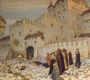 The Killing Ground (vanhan Moskovan jälleenrakennus) tekijältä Apollinari Mikhailovich Vasnetsov