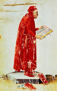 Lino Coluccio Salutatin muotokuva (Stignano tekijältä Apollonio di Giovanni di Tommaso