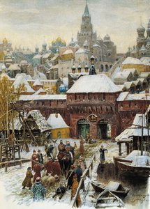 Moskova 1600-luvulla, 1800-luvun loppu - 1900-luvun alku.