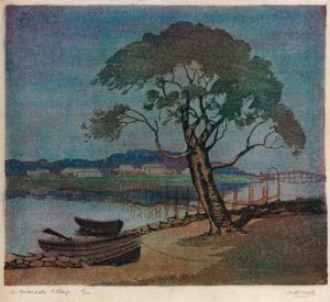 "A Waterside Village", vuodelta 1921