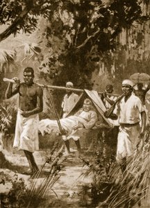 David Livingstone jatkoi matkaansa Afrikan halki sairaudesta huolimatta