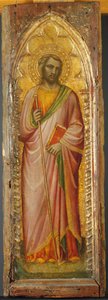 Pyhä, mahdollisesti Jaakob Suurempi, 1384-85. tekijältä Aretino Luca Spinello or Spinelli