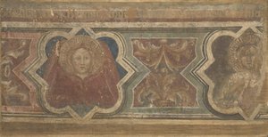 Koristeellinen reunus, n. 1390 tekijältä Aretino Spinello