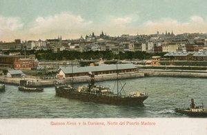Darsena telakat, Puerto Madero, Buenos Aires, Argentiina (värillinen kuva)