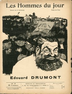 "Les Hommes du jour" -lehden kansi, numero 4. tekijältä Aristide Delannoy