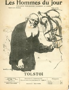 Kansi "" Men of the Day" -julkaisusta, Satiirinen N & B tekijältä Aristide Delannoy