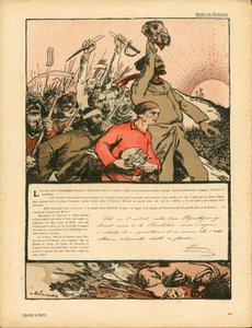 The Butter Plate, numero 222, Satiirinen väreissä tekijältä Aristide Delannoy