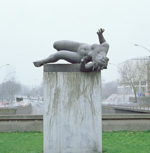 The River (La riviere etendue), 1939-43 (lyijy) (katso myös 408420) tekijältä Aristide Maillol