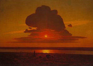 Punainen auringonlasku Dneprillä, 1905-8.