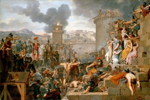 Metellus nostaa piirityksen", ennen vuotta 1805. tekijältä Armand Charles Caraffe