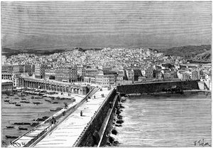 Alger, Algeria, 1890. tekijältä Armand Kohl