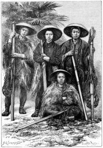 Japanilaiset talonpojat, 1895.