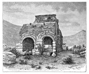 Pyhän Paavalin vankila, Efesos, Turkki, 1895.