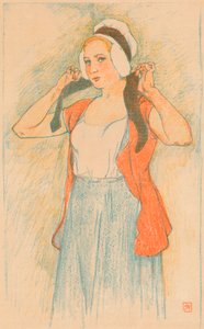 Armand Rassenfossen autolitografia, v. 1898 tekijältä Armand Rassenfosse
